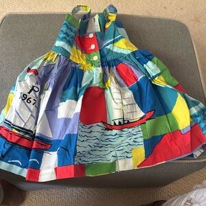 Ralph Lauren Multicolor Nautical Kids Dress